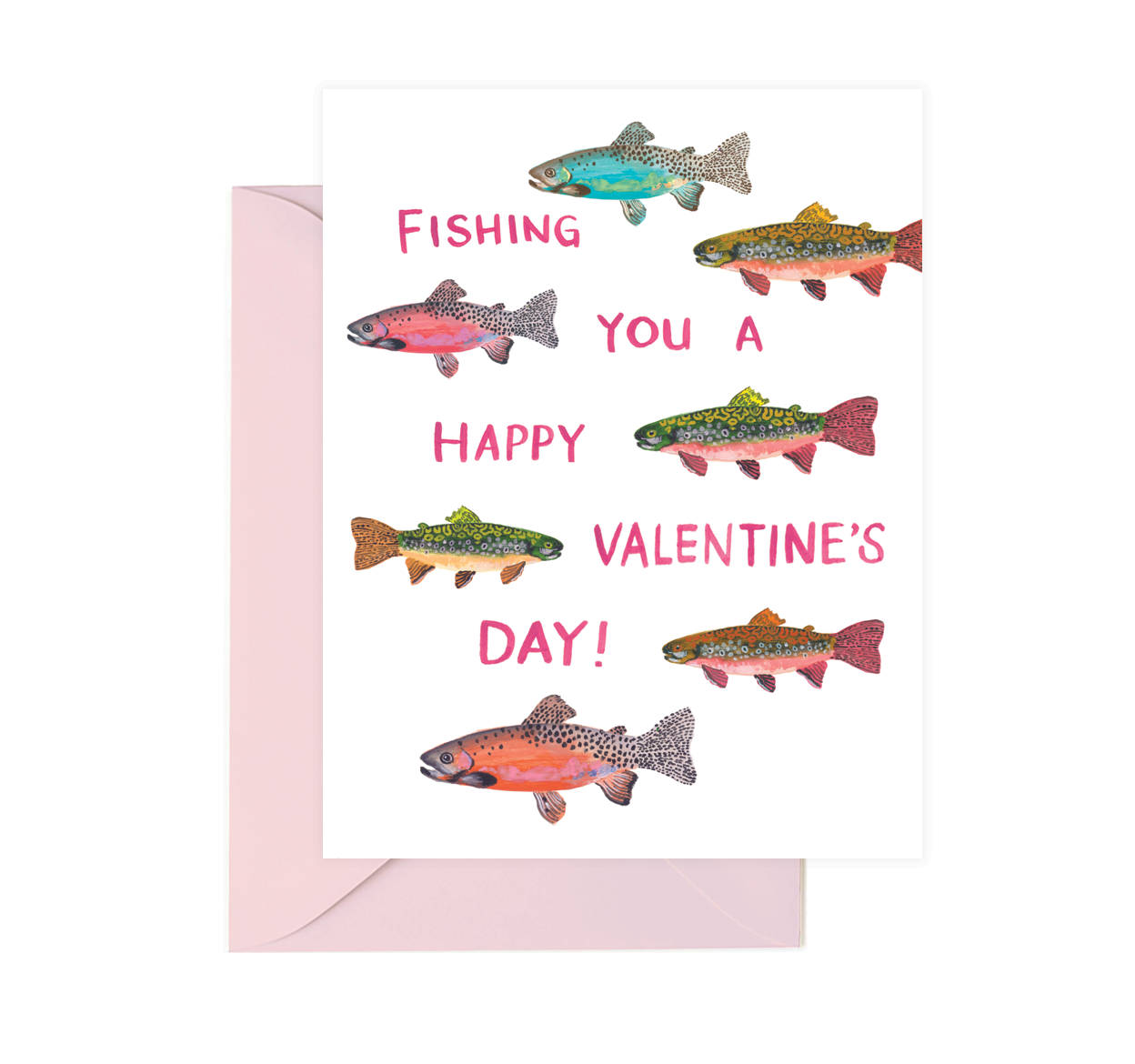 Fishing Valentine's Day – Forage Paper Co.