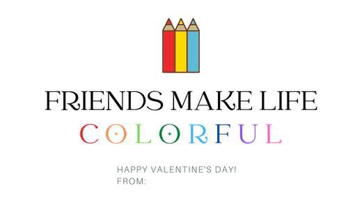 DIY Classroom Valentine : Heart Crayons