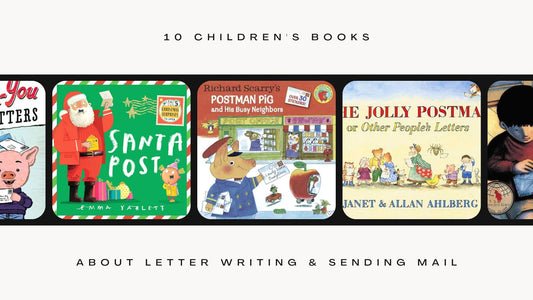 Children's books about letter writing and sending mail