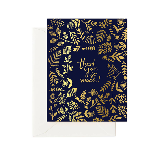 Gold Foil Thank You